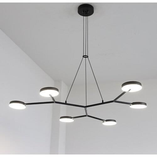 Nordic minimalist restaurant lamp simple modern creative dining room dining table bar bar chandelier