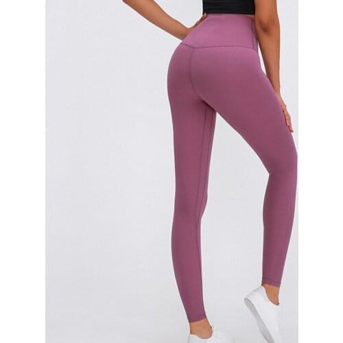 Supper Soft Naked Feeling Yoga Leggings Women High Waist Tight Workout Pants Push Up Sport Fitness Runing Energy Gym Girl Pants