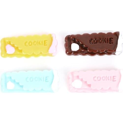 10Pcs Mixed Resin Flatback Sandwich Biscuits Embellishment Cabochon Cute Decoration Scrapbooking Diy Craft Supplies Accessories