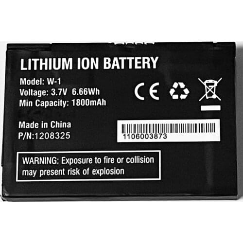 3.7V 1800mAh W-1 For Netgear Sierra Wireless AirCard 753S 754S 778S 4G LTE Wi-Fi Роутер Mobile WIFI Router Hotspot Battery