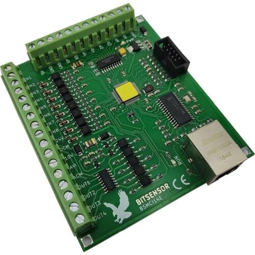 4-axis CNC control card industrial grade CNC milling machine engraving machine Mach3 Ethernet interface with cable