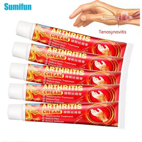 5Pcs Tenosynovitis Cream Wrist Guard Arthritis Joint Treatment Ointment For Hand Pain Relief Tendon Sheath Painkiller Body Care