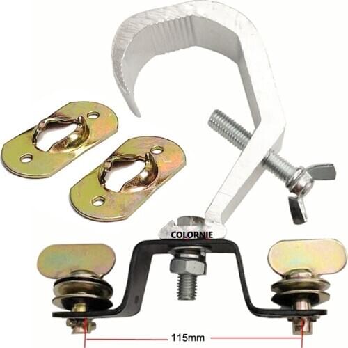 Aluminum Stage Lights Hook LED Par Beam Fast Lock Hooks DJ Club Hanging Clamp Professional Disco DJ Equipment LED Stage Lights