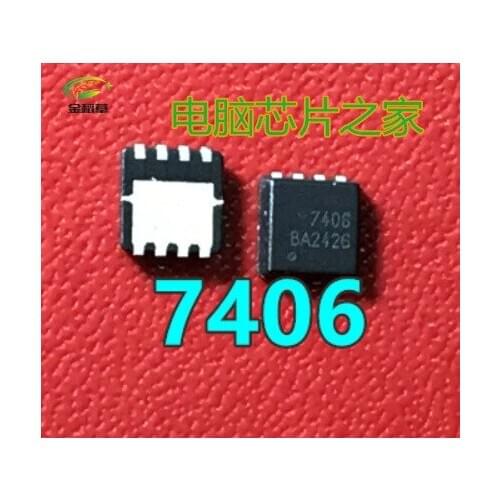 AON7406 AO7406 7406 MOSFET QFN-8 new original 10pcs/lot Free Shipping