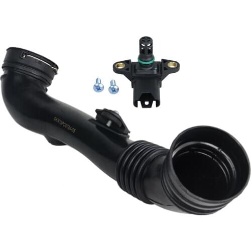 AP03 Car Throttle Intercooler Air Induct Duct Pipe With Sensor For BMW 335I E92 E93 E82 3.0L 13717615026