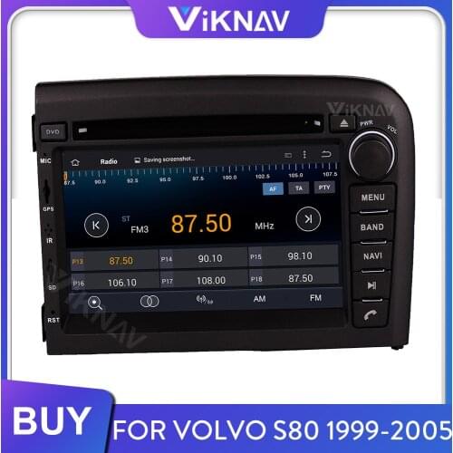 For VOLVO S80 1999-2005 Car DVD player Autostereo Radio Multimedia Tape Recorder Head Unit GPS Navigation 2Din