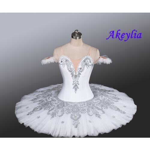 White Doll Professional Snow White Queen YAGP Ballet Tutu Women Nutcracker Classical Platter Ballet Stage Costume Navy blue