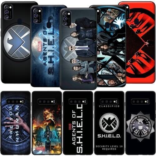 GX13 Agents of SHIELD Silicone Soft Case for Samsung S6 S7 Edge S8 S9 S10 S10E S20 Fe S21 S21s S30 Ultra Plus Lite
