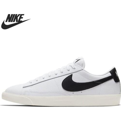 Original New Arrival NIKE BLAZER LOW LEATHER Mens Skateboarding Shoes Sneakers