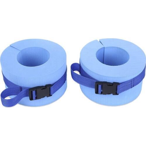 Hot AD-Swimming Weights Aquatic Cuffs Water Aerobics Float Ring Fitness Exercise Set Workout Ankles Arms Belts