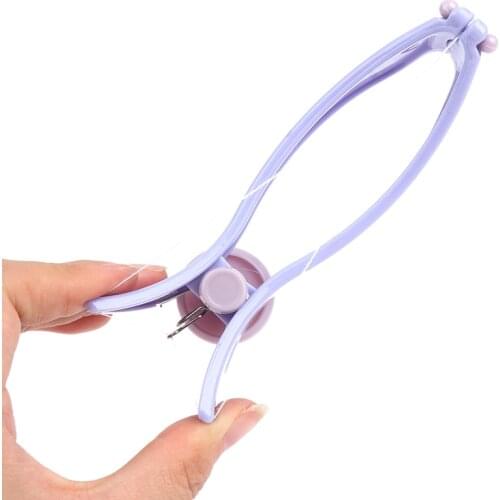 Mini Facial Hair Remover Spring Threading Face Defeatherer for Cheeks Eyebrow Women Hair Removal Epilator DIY Makeup Beauty Tool