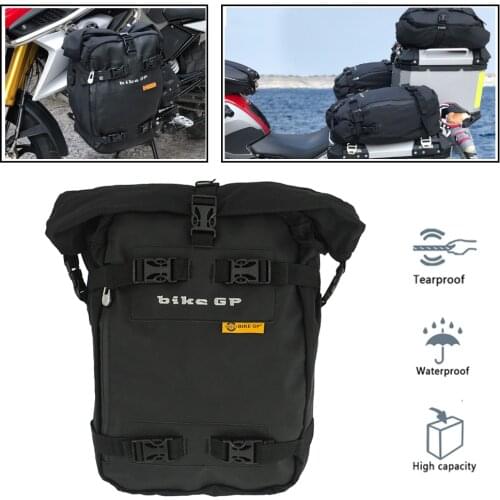 Multi-function Waterproof Rear Seat Bag Saddlebags Riding Backpack For BMW R1200GS/R1250GS ADV F900XR R9T For YAMAHA MT09 MT07