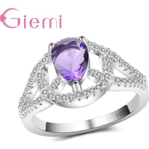 Fashion Wide Hollow Band Jewelry Solid Silver Color Rings 4 Color Option Wedding/Party/Anniversary Female Anillos Best Sale