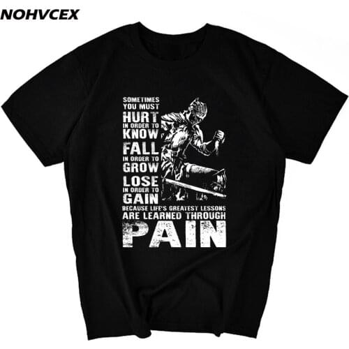 Dark Souls Men T Shirts Praise The Sun Design Digital Printing