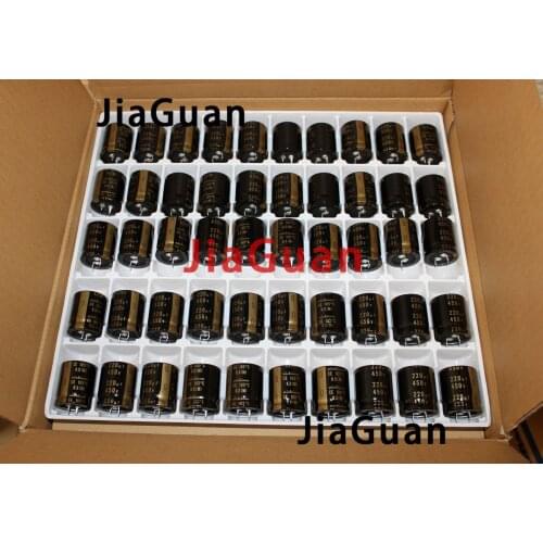 2PCS NEW NICHICON KX 450V220UF 30X35MM 220uf/450v tube amplifier 220uF 450v high voltage audio electrolytic 450V 220UF