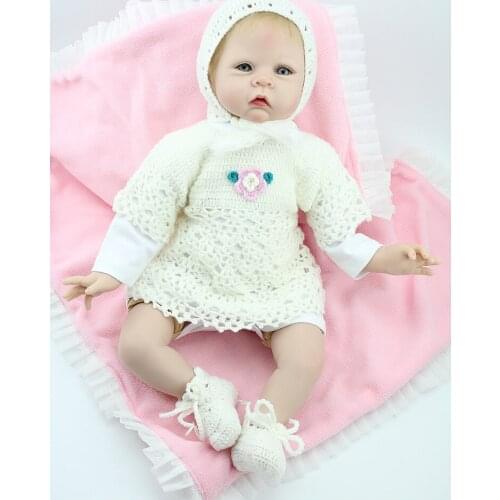 Life like 20 inch fully vinyl body fashion doll generation touch for newborn