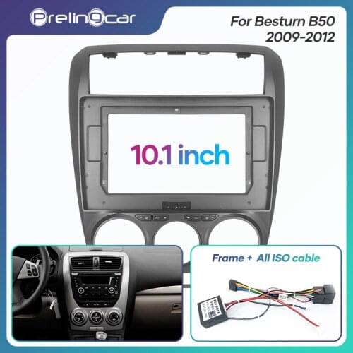 1Din 2Din Car DVD Navigation Radio Fascia Frame For Besturn B50 2009-2012 Stereo Receiver Player Panel Dash Trim Kits