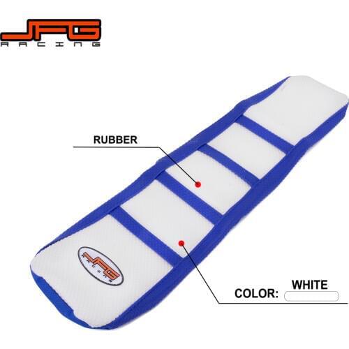 Motorcycle Pro Ribbed Rubber Gripper Soft Seat Cover Protector For YAMAHA TTR110 TTR 110 Pit Dirt Bike Off Road Motorcycle