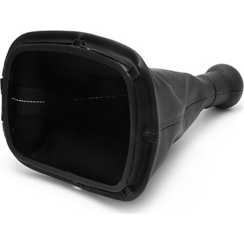 5 Speed Gear Shift Knob Gaitor Boot PU Leather