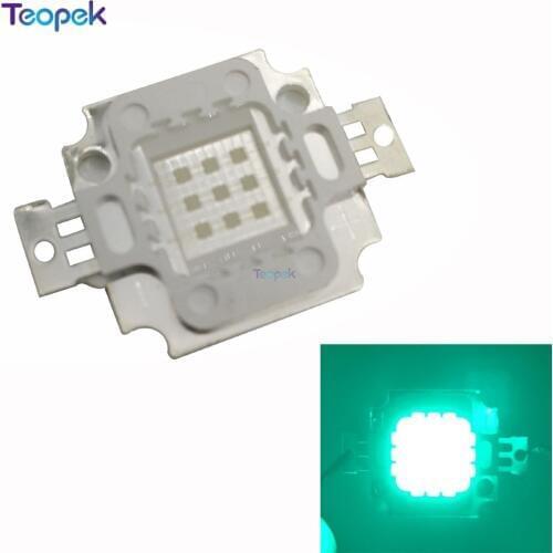 10W 490NM Cyan High Power Led Light Epileds 9Leds Led Emitter Lamp Light 9-11V 900MA For Garden Spotlight Lamp Light