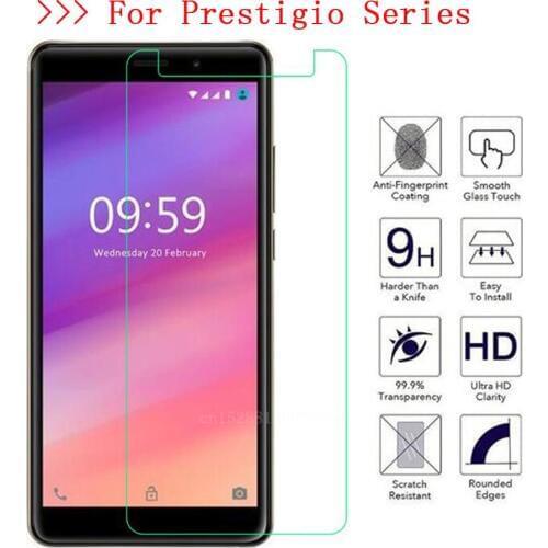 Tempered Glass For Prestigio Grace Z3 B7 P7 M5 LTE S Max X Pro Muze D5 E5 F5 U3 V3 X5 LTE Screen Protector 9H Protective Film