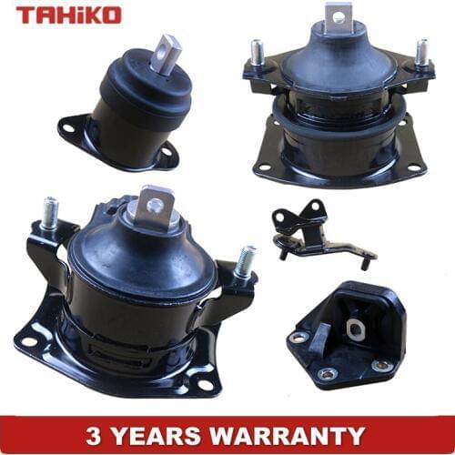 5PCS Engine Motor Trans Mount Fit for HONDA ACCORD 2.4L 2003 - 2007 Rear