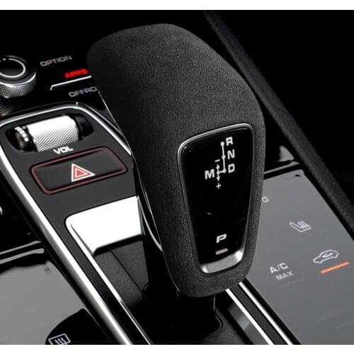 Car Gear Shift Knob Cover Trim Head Shift Sticker for Porsche Cayenne Accessories 2018-2021