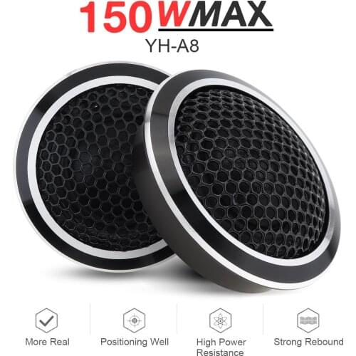 2x Car Mini Dome Tweeter Speaker Universal High Efficiency Loudspeaker Loud Speaker Power Audio Sound car tweeter for DIY Cars
