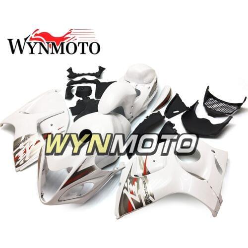 White Pearl Full ABS Plastic Fairing Kits For Suzuki GSXR1300 Hayabusa 08 09 10 11 12 13 14 15 16 Cowlings Body Kit Panels Hulls
