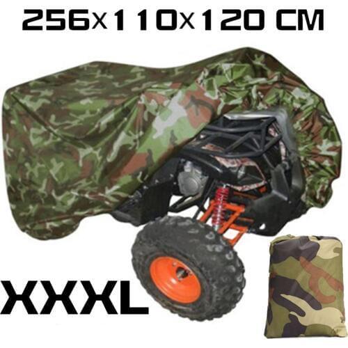 190T Waterproof Rain Proof Dust Anti-UV Scooter Quad Bike ATV Cover Cases Camouflage Motorcycle Covers Protector M L XL XXL XXXL