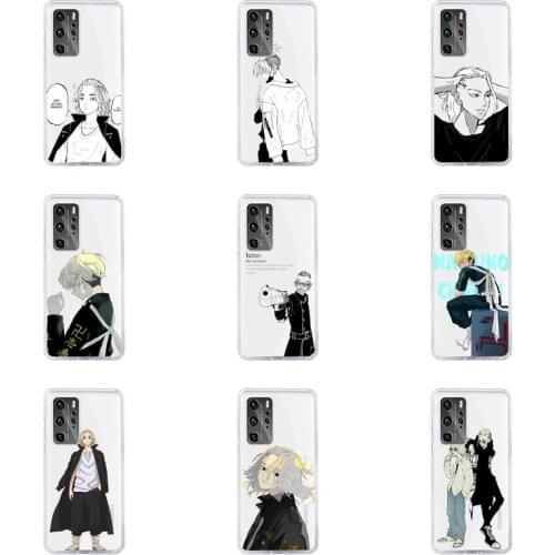 Tokyo revengers Phone Case For Huawei P40 P30 P20 Mate Honor 10i 30 20 i 10 40 8x 9x Pro Lite Transparent Cover