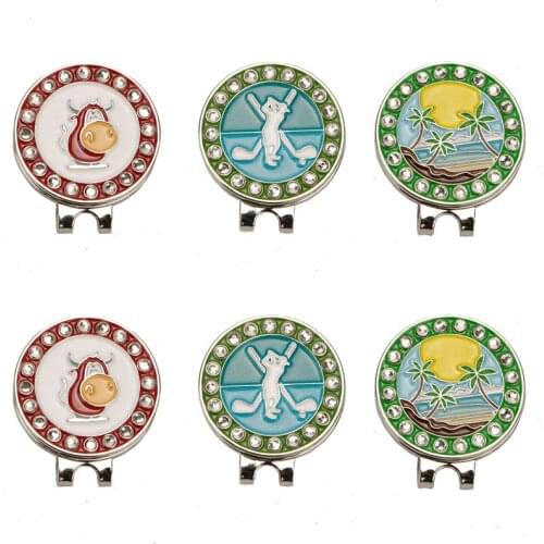 Hot sale new Golf Ball Marker with A Standard Hat Clip