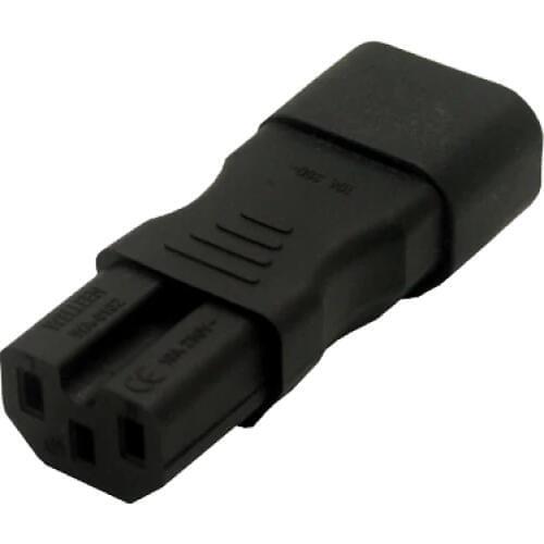 IEC 320 C13 male to C15 kettle plug female Power adapter C16 to C14 PLUG CONVERTER