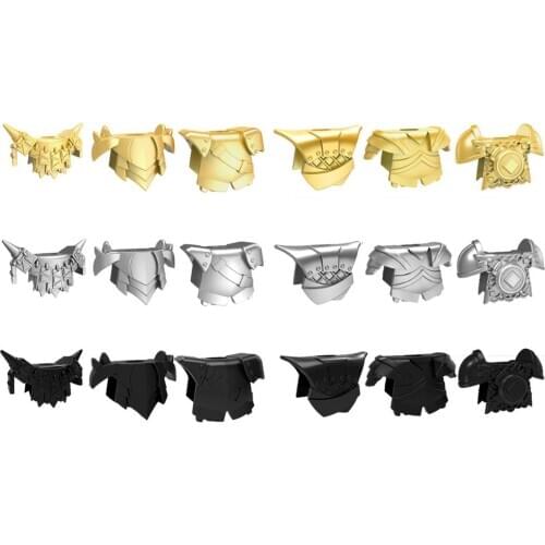 10pcs Knights Armor for Golden Company Second Sons Unsullied Dothraki Middle Ages Total War Building Block