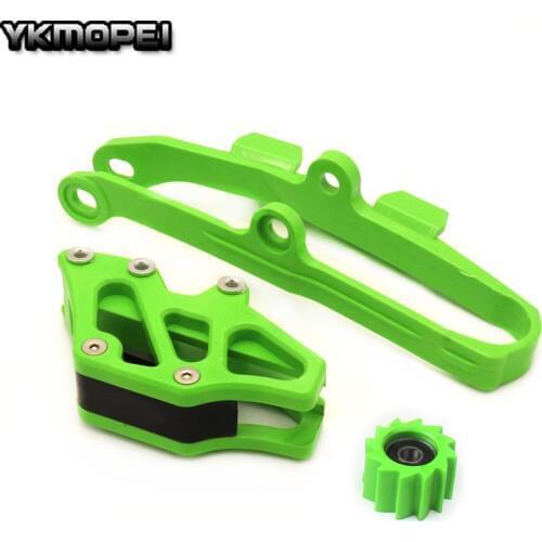 KXF Swingarm Chain Slider With Guard Guide+Roller Fit KX250F KX450F 09-16 Dirt Bike Off Road Motocross Motorcycle Free Shipping