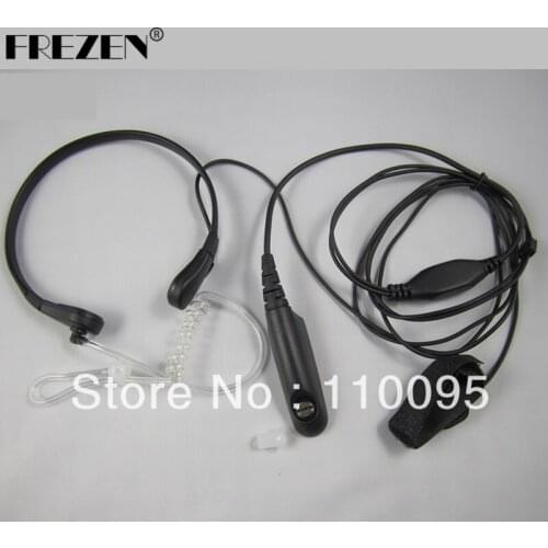 Throat Mic Earpiece/Headset For Motorola Walkie Talkie Radios GP328/340/GP 338/PTX760 Walkie talkie