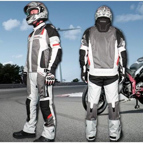 MOTOBOY ventilate men motorcycle jacket pants with CE protector,motobiker clothes motocross Oxford moto coat S M L XL 2XL 3XL