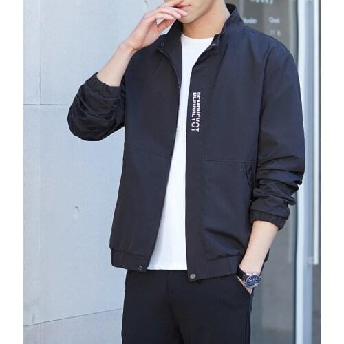 Mens jackets 2021 spring and autumn new jacket mens clothes Korean style trendy outerwear casual mens clothing