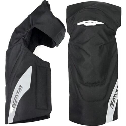 SCOYCO Motorcycle Knee ProtectorMotocross Guards Warm MX Pads Outdoor Sports Motorcycle Equipment Moto Knee Pads