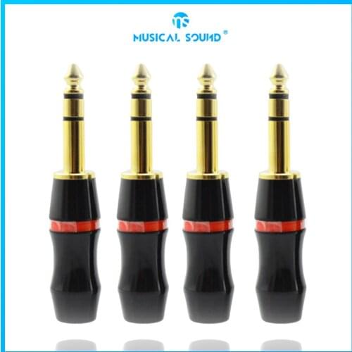 Gold-Plated 3.5Mm Headphone Plug Stereo Welding Connector Male To Male Adapter For Earphone Mobile Phone Mp3 3.5Mm Jack