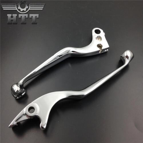 Aftermarket free shipping motorcycle parts Brake Clutch Skull Hand Lever Fit for Honda Shadow 600 750 1100 Magna 750 Chrome