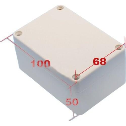 100x68x50mm Plastic Enclosure Waterproof Electronic Project Box Grey DIY Enclosure Instrument Case Electrical Supplies