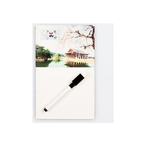 South Korea Themed Magnetli Wood Memo Notes decorative objects Декоративные элементы Objetos decorativos