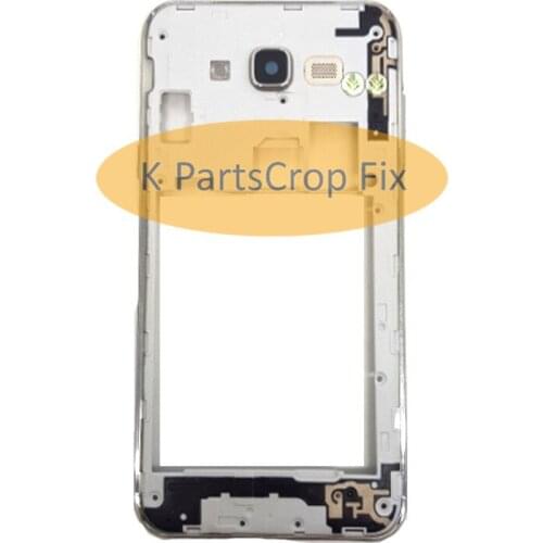 Silver color good quality for samsung j7008 Middle frame Chasis Housing Case replacement parts