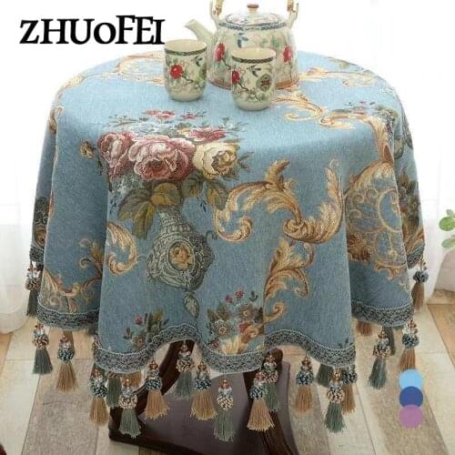 Жаккардовые скатерти на стол ZHUOFEI China At AliExpress