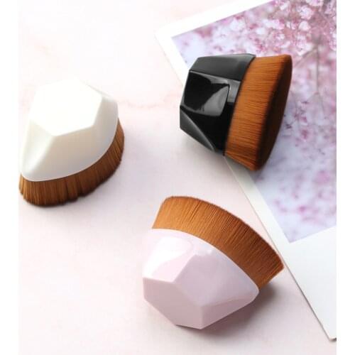 1Pcs Foundation Brush 3 Colors Makeup Brushes for Cosmetics Concealer BB Cream Loose Powder Brush Easy Use Flat Make Up Brushes