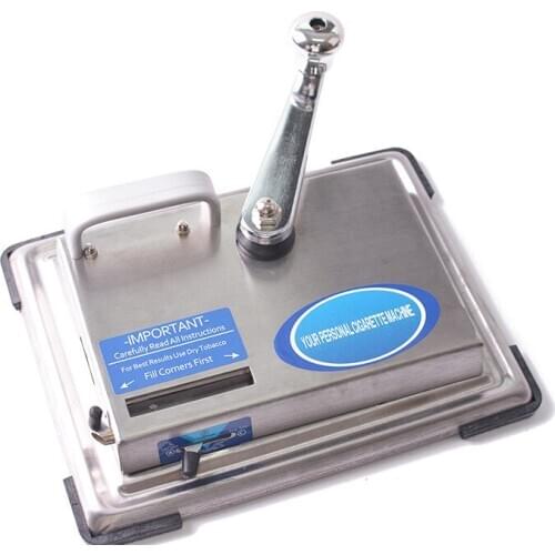 250*195mm Portable Cigarette Rolling Machine Smoking Rolled Box Tobacco cigarette puller Square Manual rolling machine