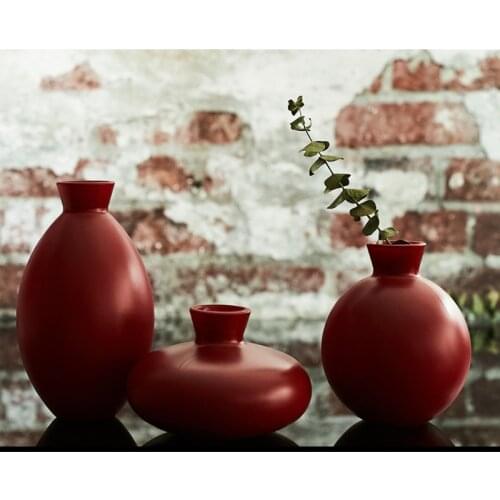 3 Pcs/Set Light luxury Glass Vase Handicraft Furnishings Tabletop Transparent Flower Arrangement Mini Vases Art Bottle Home Dec