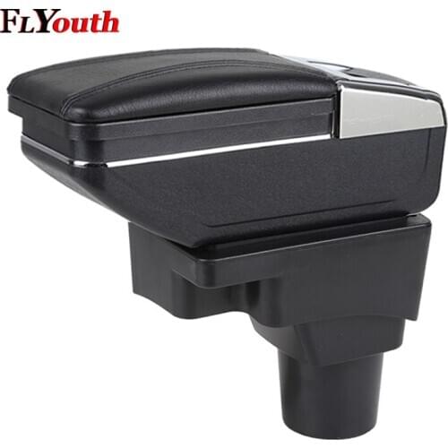 Car Armrest Box Central Store Content Storage Box Cup Holder Car-Styling For Chevrolet Aveo Sonic Lova T250 T300 2011-2014