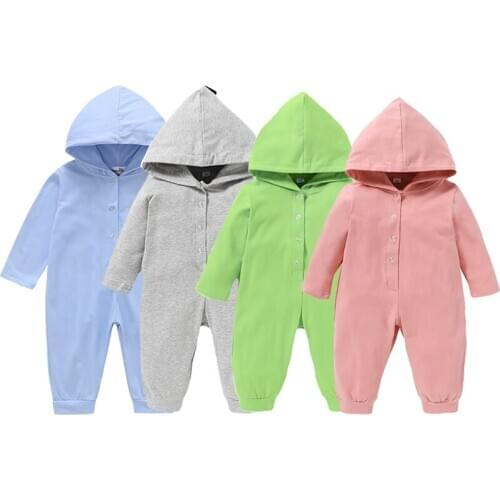 0-24M Baby Girls Boys Romper Jumpsuit Cute Cartoon Outfits Clothing Toddler Infant Kids Spring Autumn Romper Boys Girls Clothing